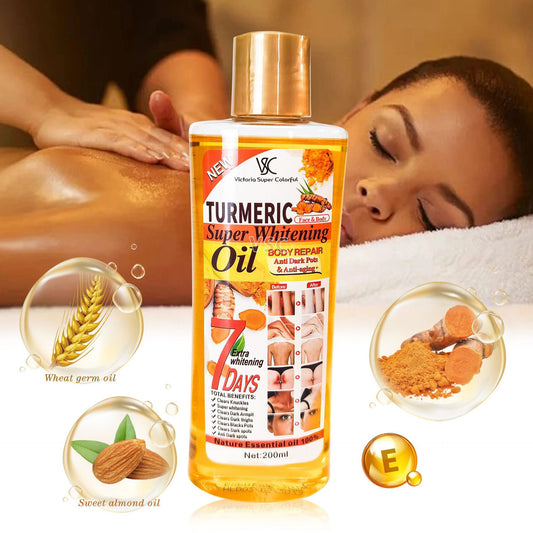 Turmeric Facial Body Moisturizing Massage Oil